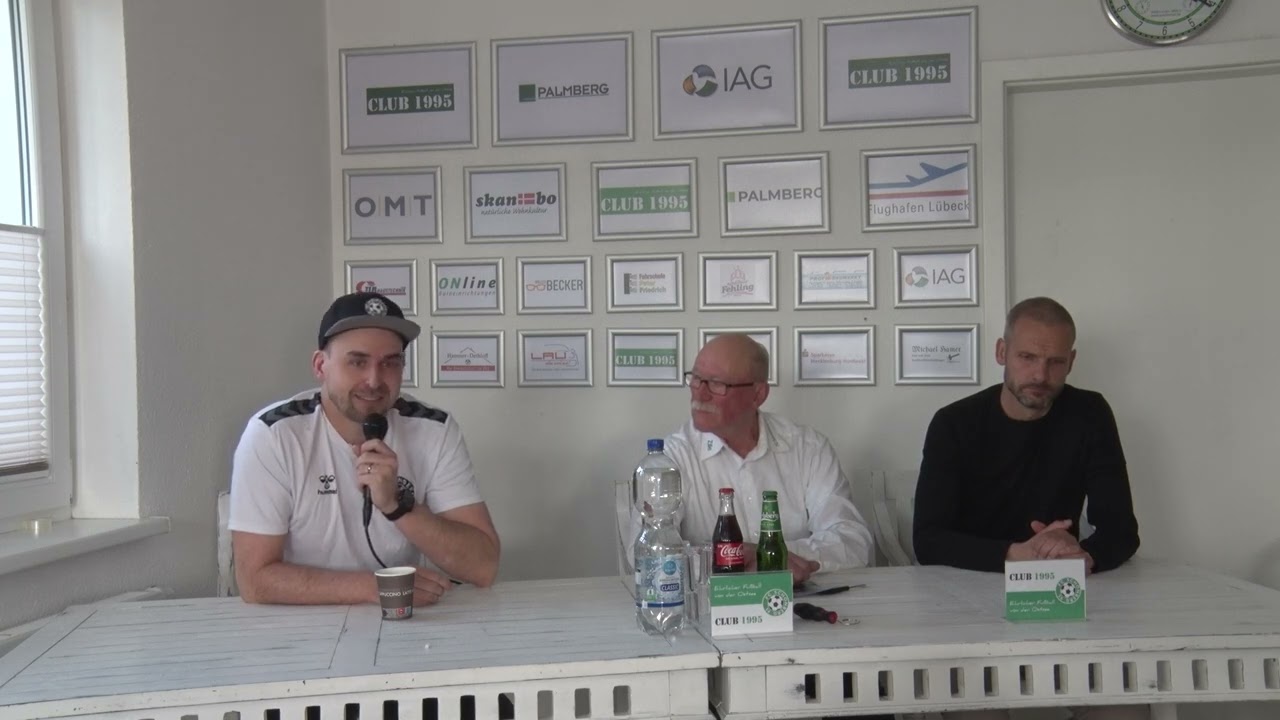 Pressekonferenz FC Schönberg 95 - SG Dynamo Schwerin 1:0