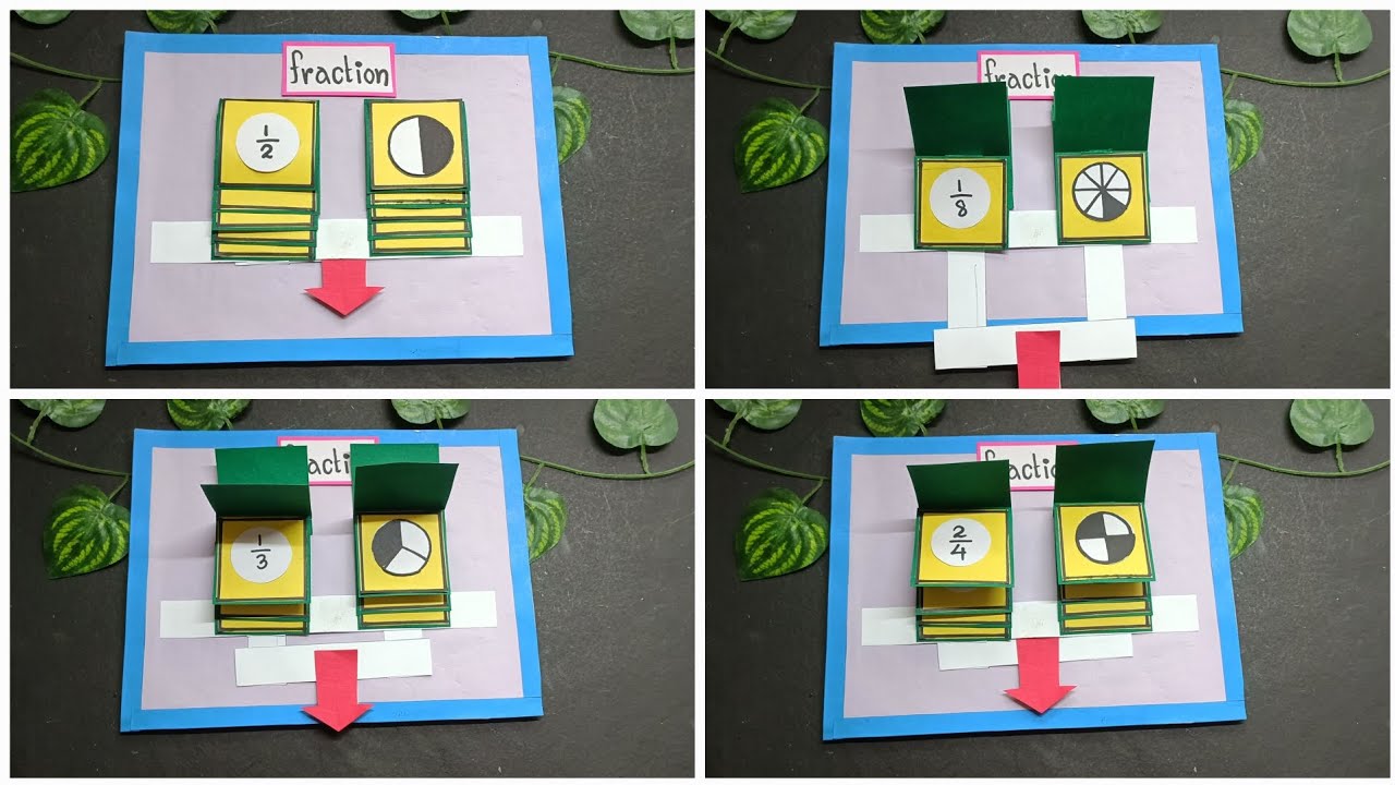 FRACTION TLM  || TLM FOR PRIMARY SCHOOL || MATHS TLM || NIPUN BHARAT TLM || FLN @tlmmaster