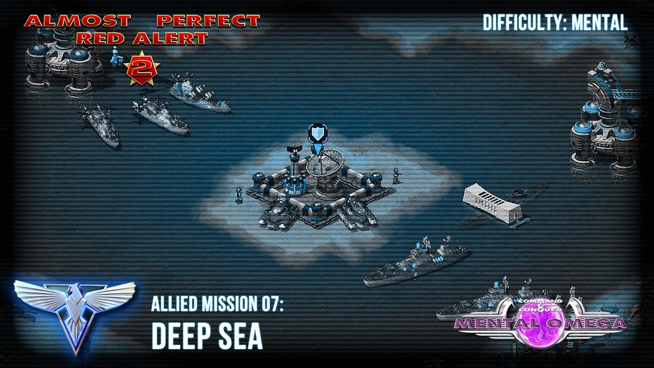 Mental Omega 3.3.6 // Almost Perfect Red Alert 2  // Allied Mission 07: Deep Sea (Mental)
