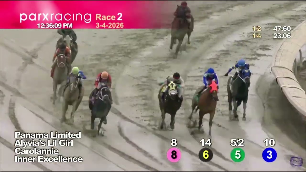 2da Carrera de Parx Racing | Miercoles 4 de Marzo de 2026