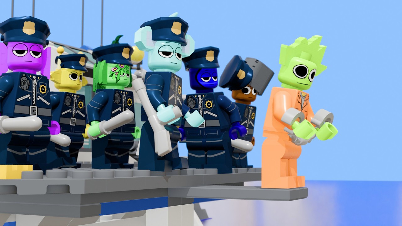 LEGO Sprunki Prison Break