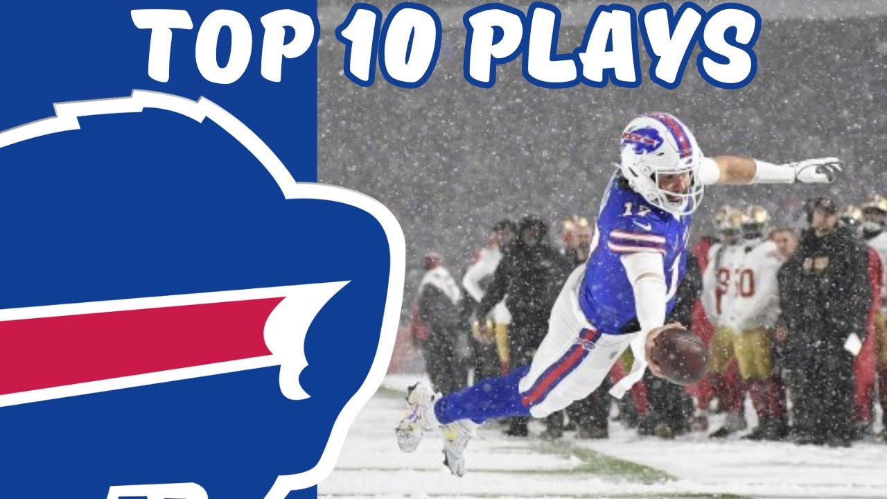 Josh Allen MVP Season Top 10 Plays (2024 NFL Season)
