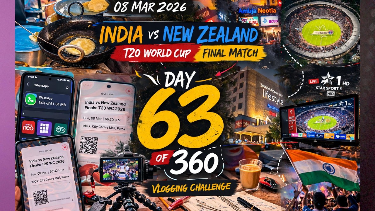 INDIA WON T20 WORLD CUP #day63  of #360dayschallenge #t20worldcup2026  #t20worldcup   #babavloglif