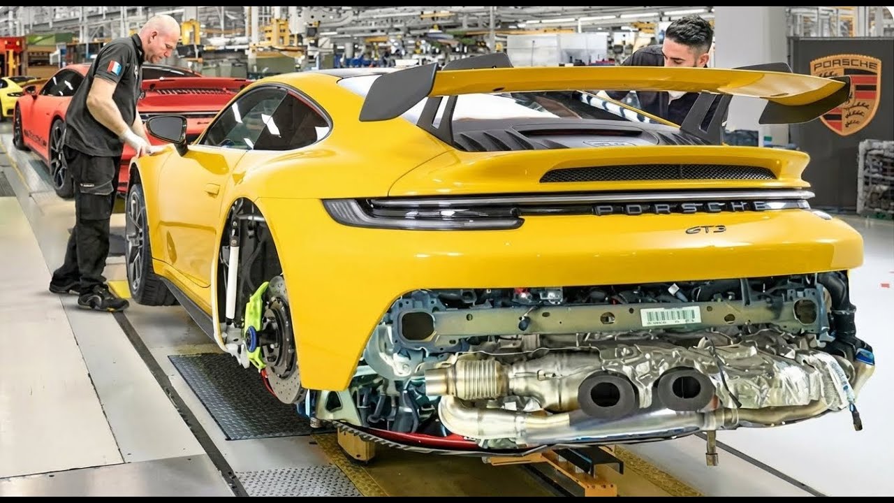Inside the $Billion Facility Building the All-New Porsche 911 From Scratch