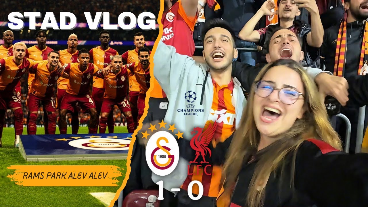 RAMS PARK YIKILDI! #Galatasaray 1-0 #Liverpool STAD VLOG | Tüyler Ürperten Atmosfer! | #Osimhen