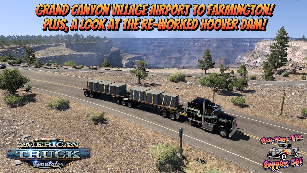 ATS | Grand Canyon Village Airport to Farmington! Plus Hoover Dam Hidden Road!