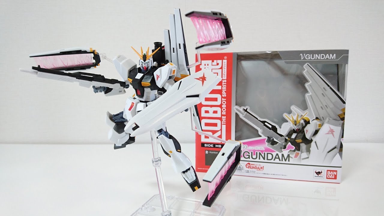 【機動戦士ガンダム 逆襲のシャア】ガンプラ RG 1/144 νガンダムが待ち遠しい！ROBOT魂 SIDE MS ニューガンダム レビュー【ROBOT魂版も伊達じゃない！】