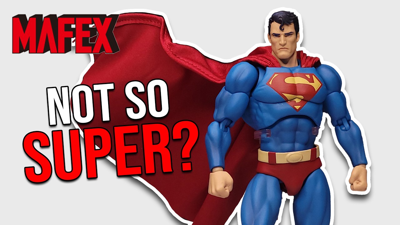 Обзор и распаковка фигурки Супермена от Mafex (Бэтмен: Версия &laquo;Тишина&raquo;)!