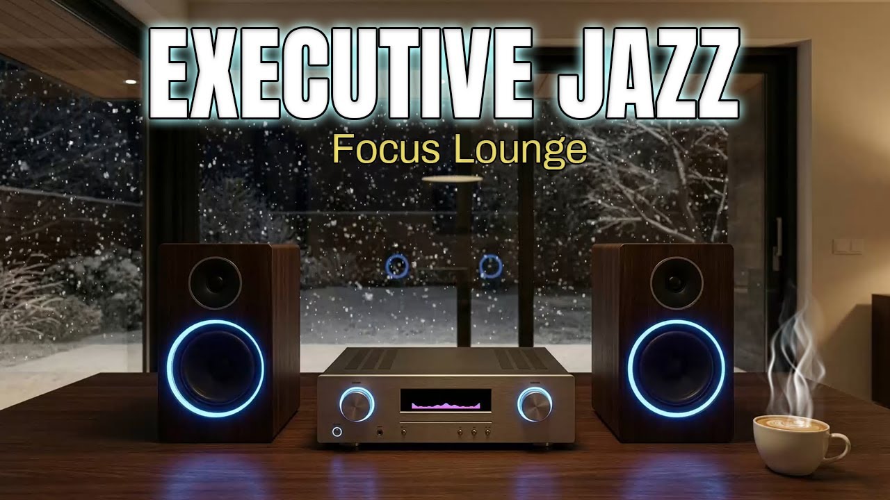 Smooth Jazz for Focus & Work 🥂 Executive Luxury Lounge