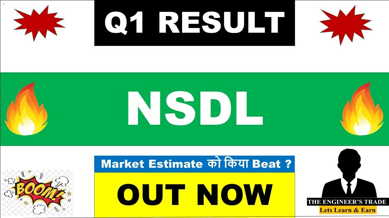 NSDL Q1 Results 2026 | NSDL Results Today | NSDL Share Latest News Today | NSDL Vs CDSL