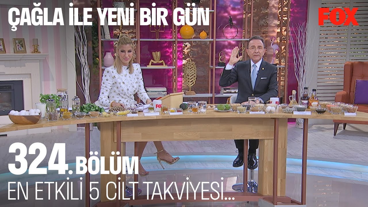 En etkili 5 cilt takviyesi... Çağla ile Yeni Bir Gün 324. Bölüm