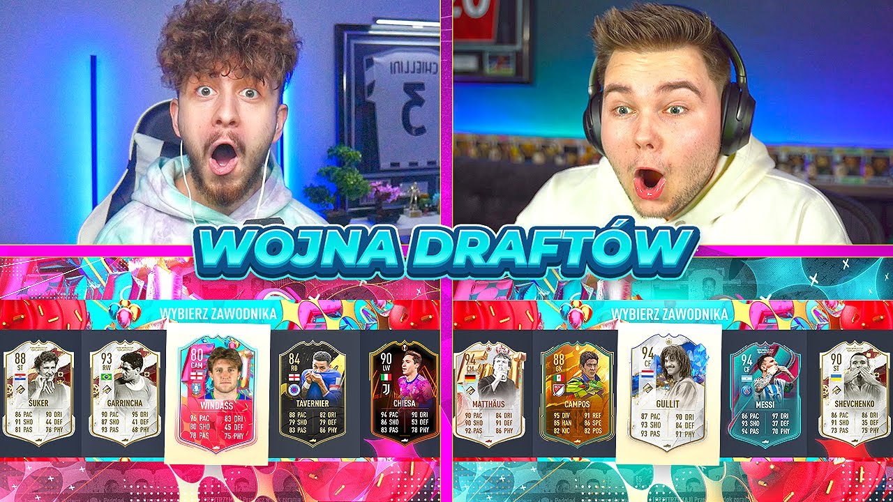 NADSZEDŁ CZAS... WOJNA DRAFT&Oacute;W z PLKD!!! FIFA 23: ALVIN I WIEWI&Oacute;RKI