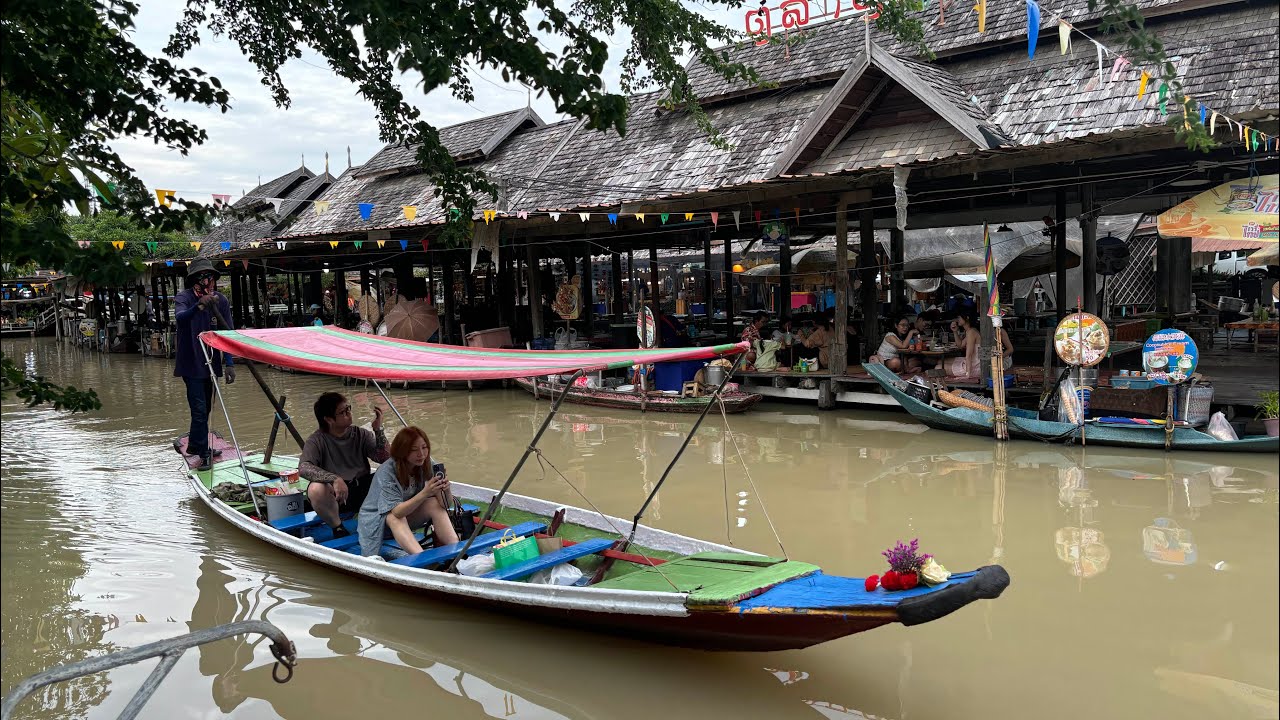08 Tajlandia 2024 Dzień 8 Floating Market