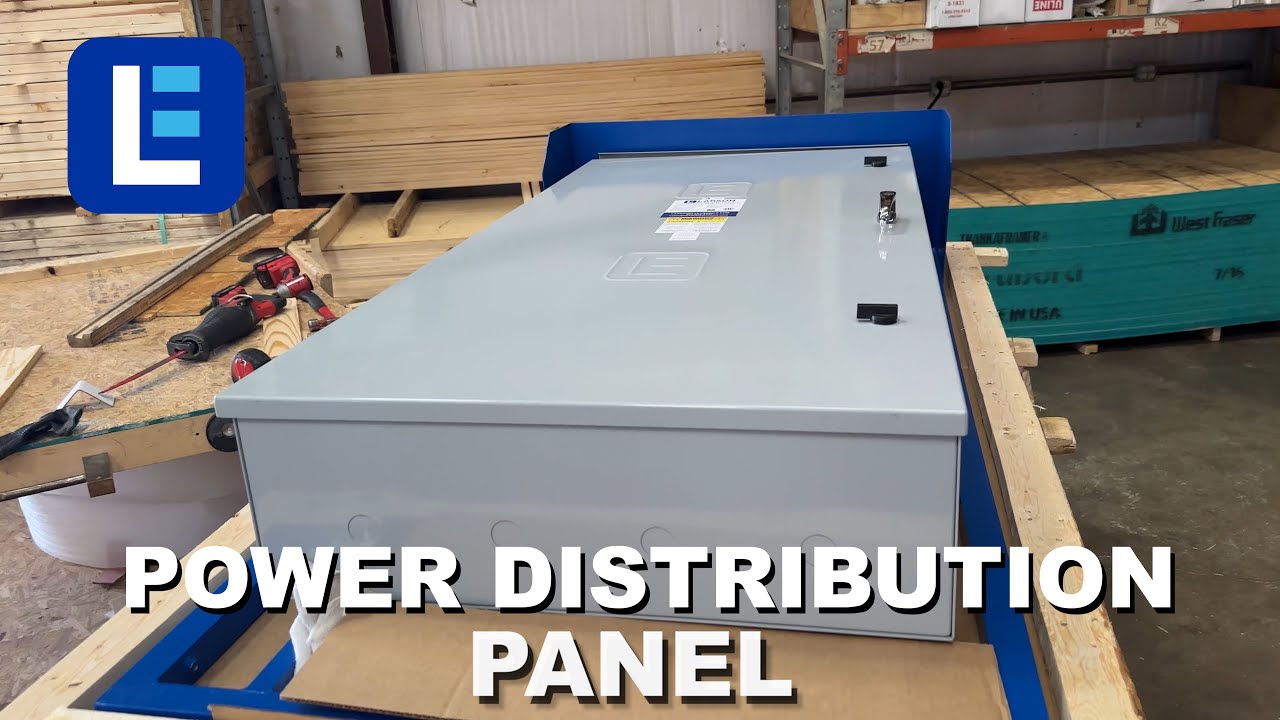 HOW WE BUILD - Power Distribution Panel - 480V 3PH - 400A MCB - Switchrack - Larson Electronics