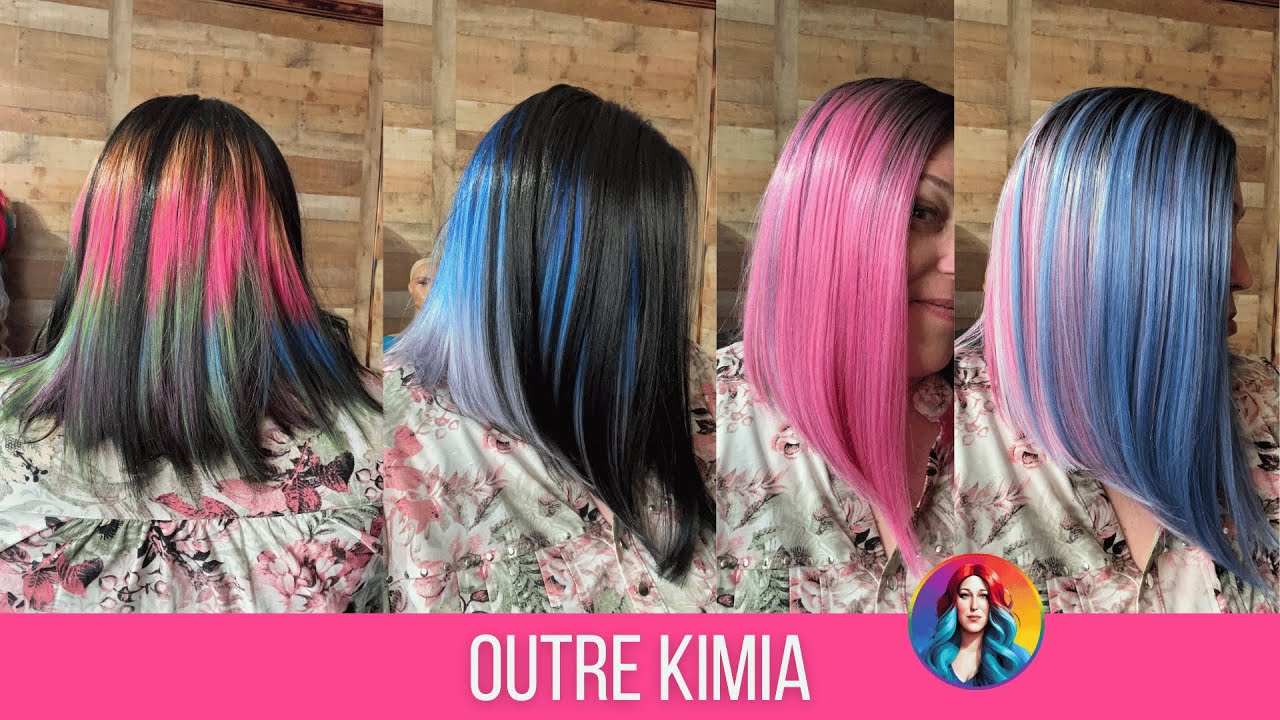 Outre Colorbomb wigs - Outre Color Bomb Synthetic Hair HD Lace Front Wig - KIMIA