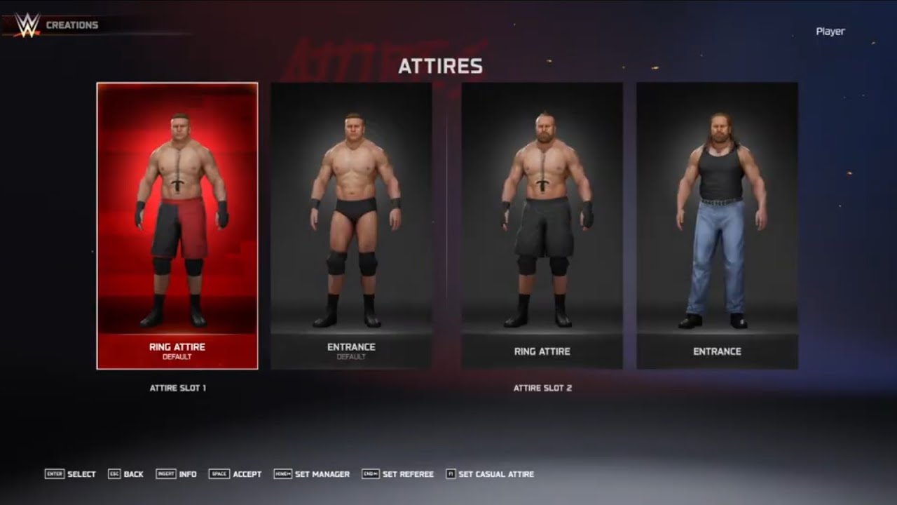 How to create Brock Lesnar diffrent versions in WWE 2K25 (offline)