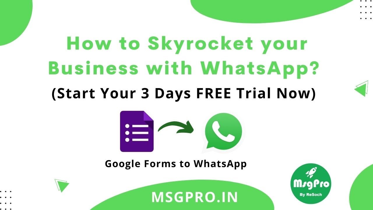 WhatsApp Marketing Software FREE | WhatsApp API | WhatsApp Server | MsgPro.in