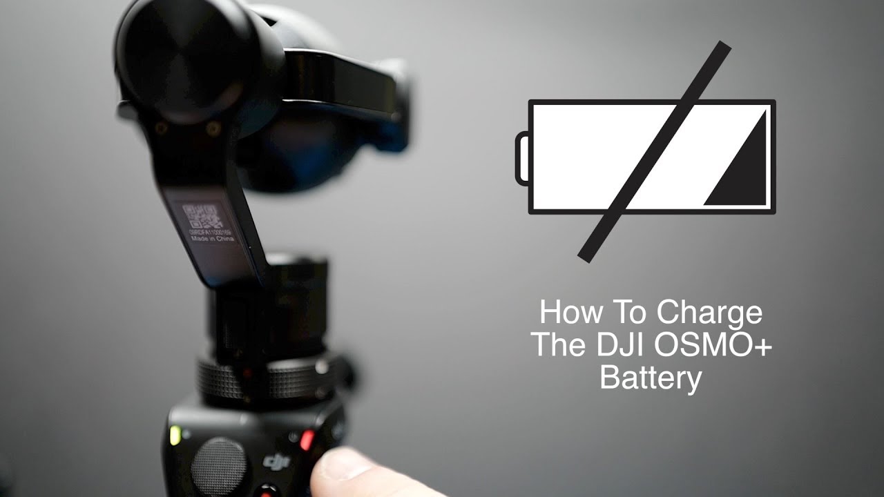 How to Charge the DJI Osmo Battery