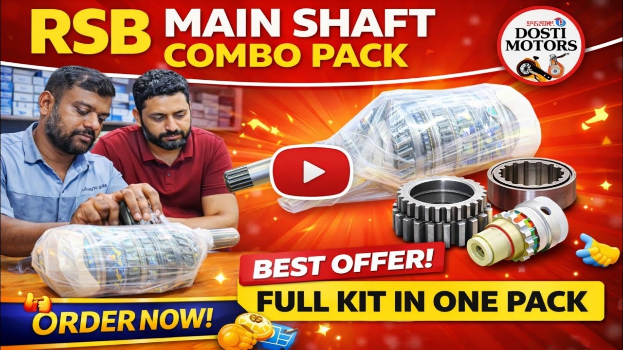 RSB Main Shaft Combo Pack 😱 || RSB Gearbox Main Shaft Kit