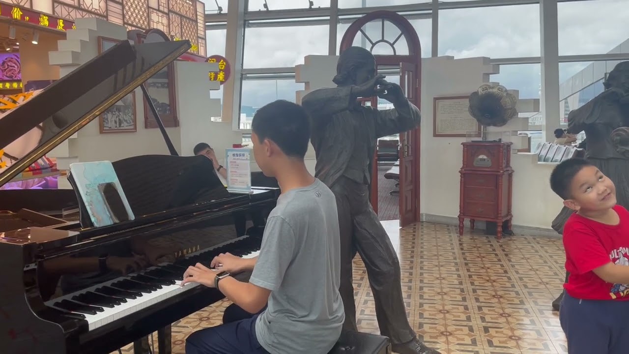 William Xie Plays Mozart Piano Sonata No. 10 1st Movement.