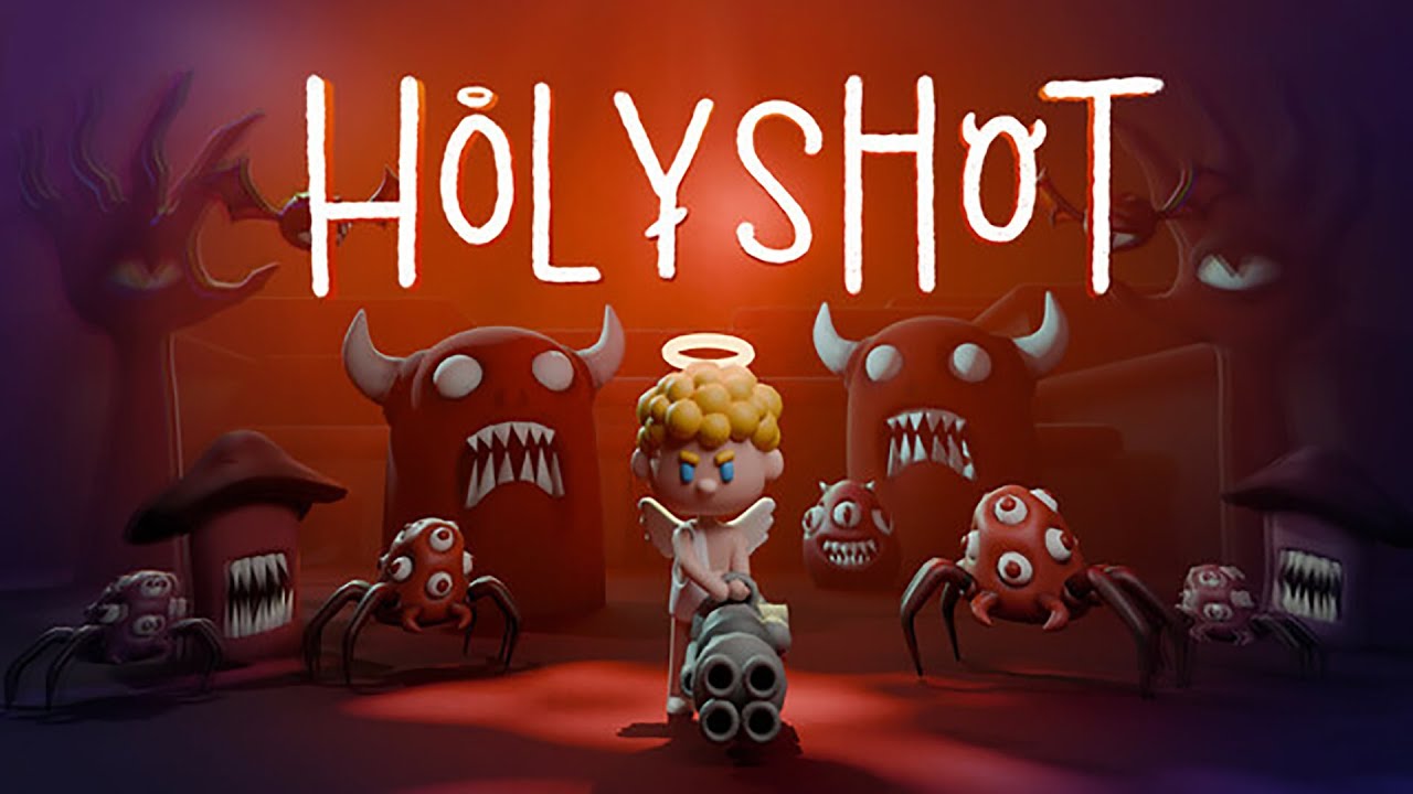 Holy Shot. Fast-Paced Top-Down Shooting Game Based On Physics. Angelic And Demonic Themes. Gameplay.