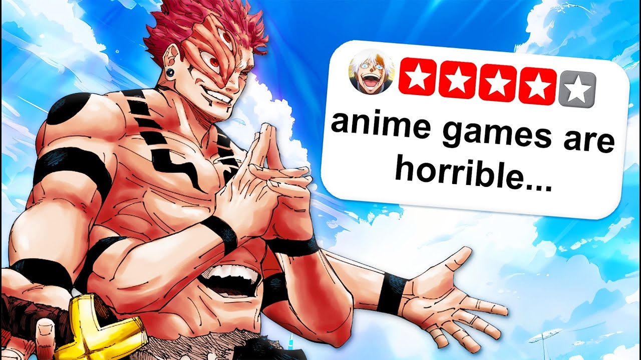 I Played Every Anime Game Ever in One Video