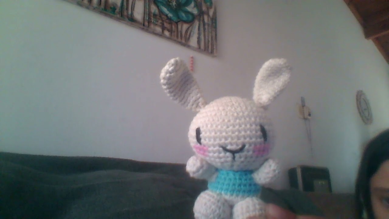 mi peluche de conejo xd