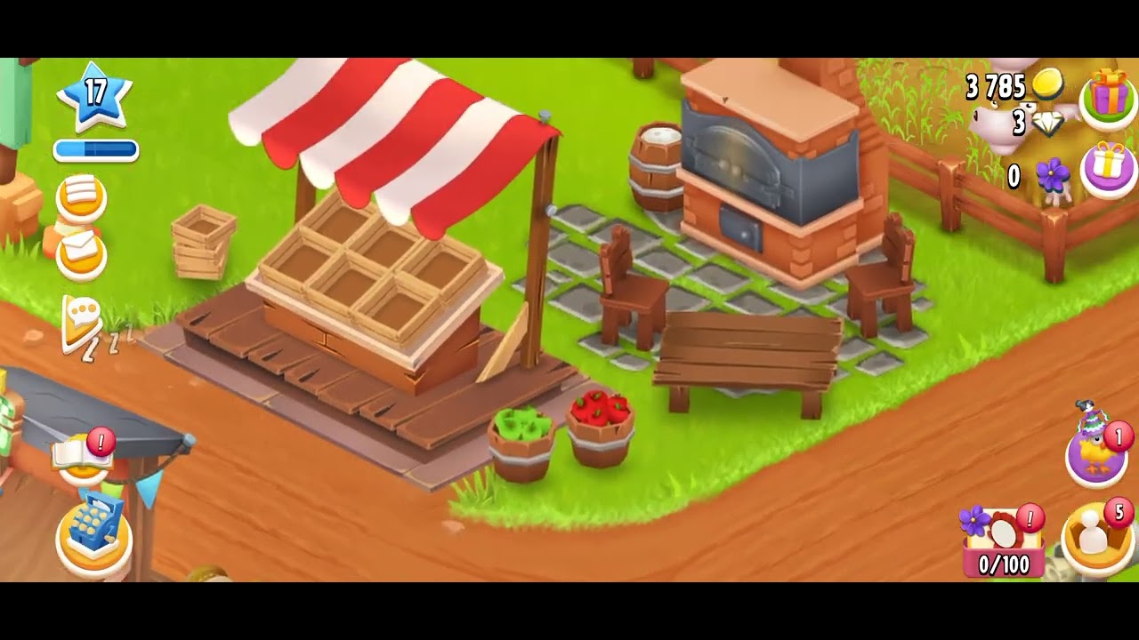 This game is very fun join this game name: hay day.