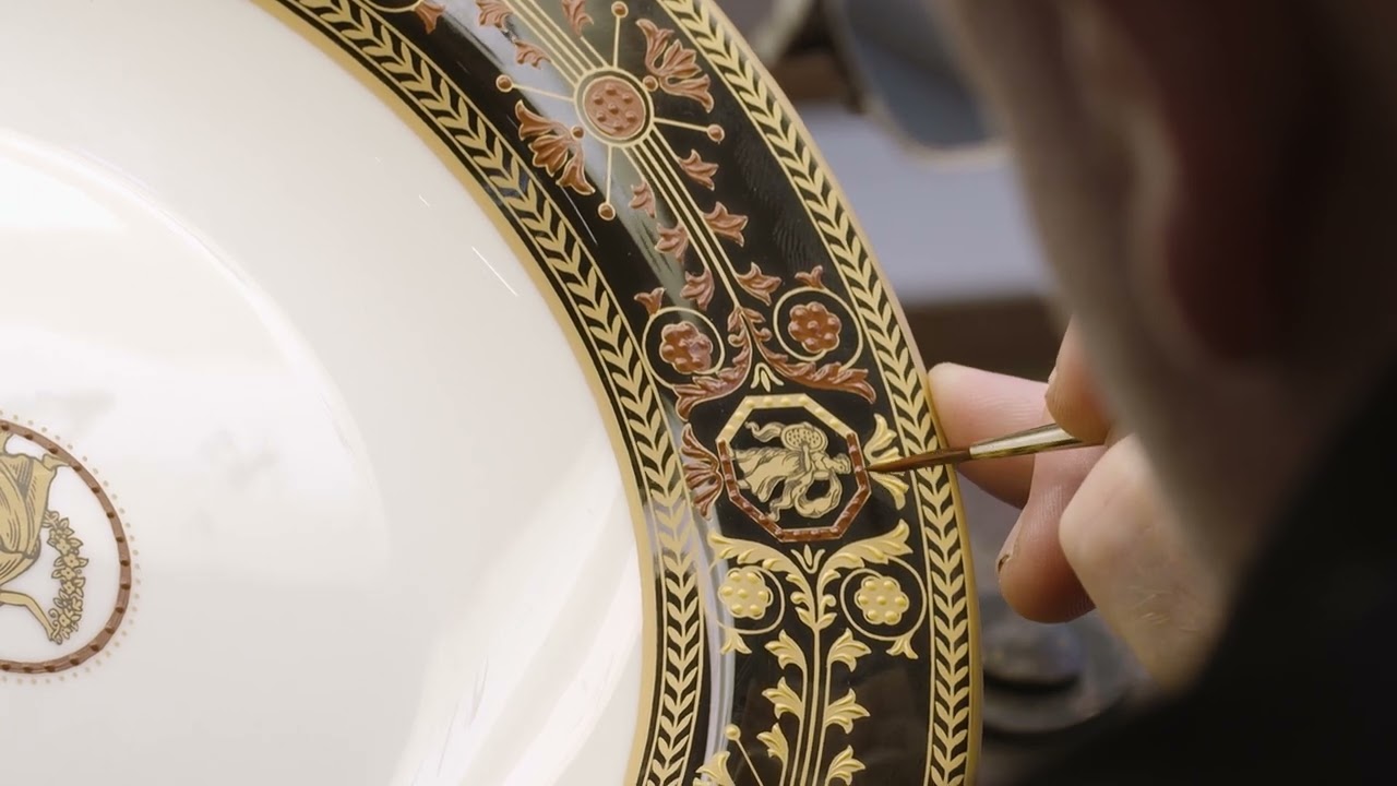 World of Wedgwood Factory Tour | Hand Painting
