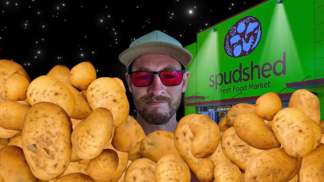 Eating at Spudshed Every Hour for 24hrs (plus ultramarathon)