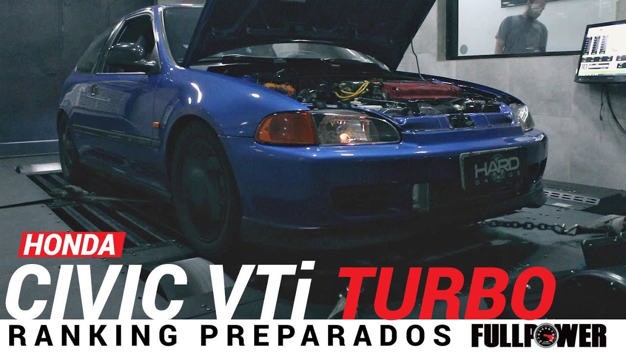 Honda Civic VTi turbo - mais um canhãozinho 1.6 16V para a mais pura diversão!