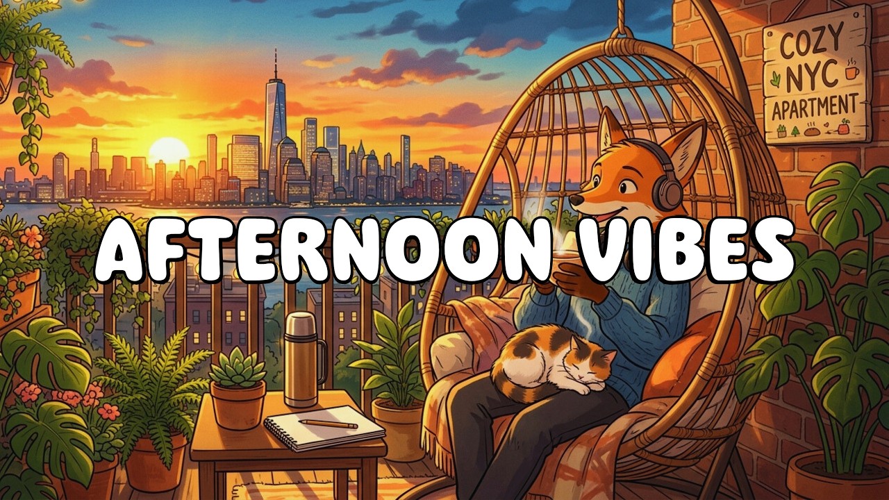 Late Afternoon Vibes 🌤️ Cozy Beats for a Peaceful Day