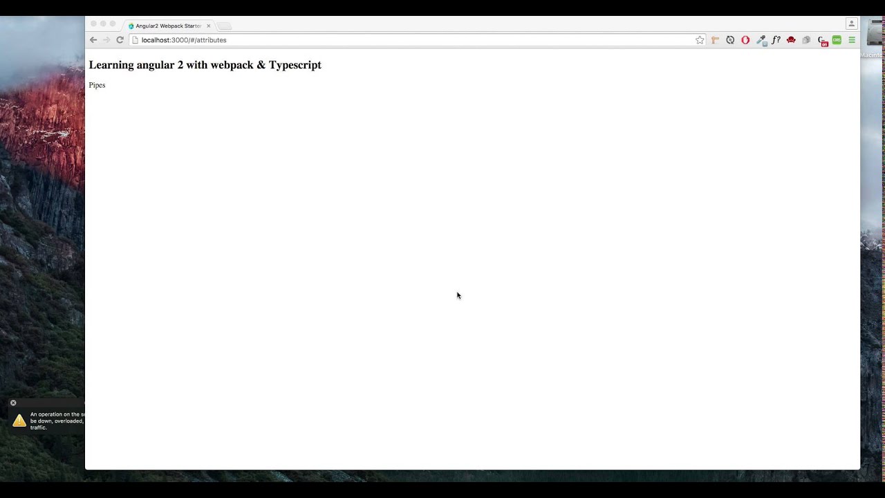 Angular2 what are pipes