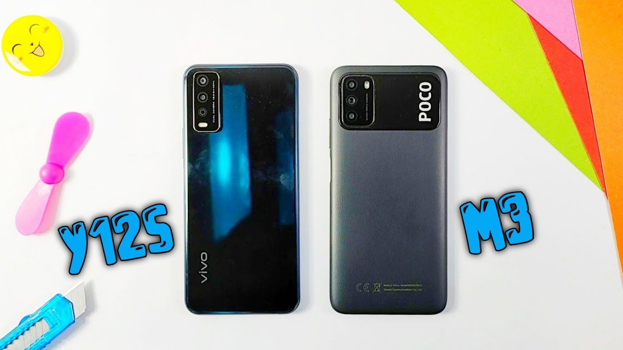 Vivo Y12s Vs Xiaomi Poco M3 Speed Test And Comparison | 4GB Vs 3GB🔥🔥