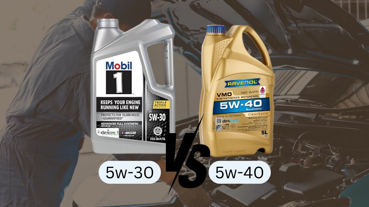 Oil Mix-Up: Can You Use 5W30 and 5W40 Together?