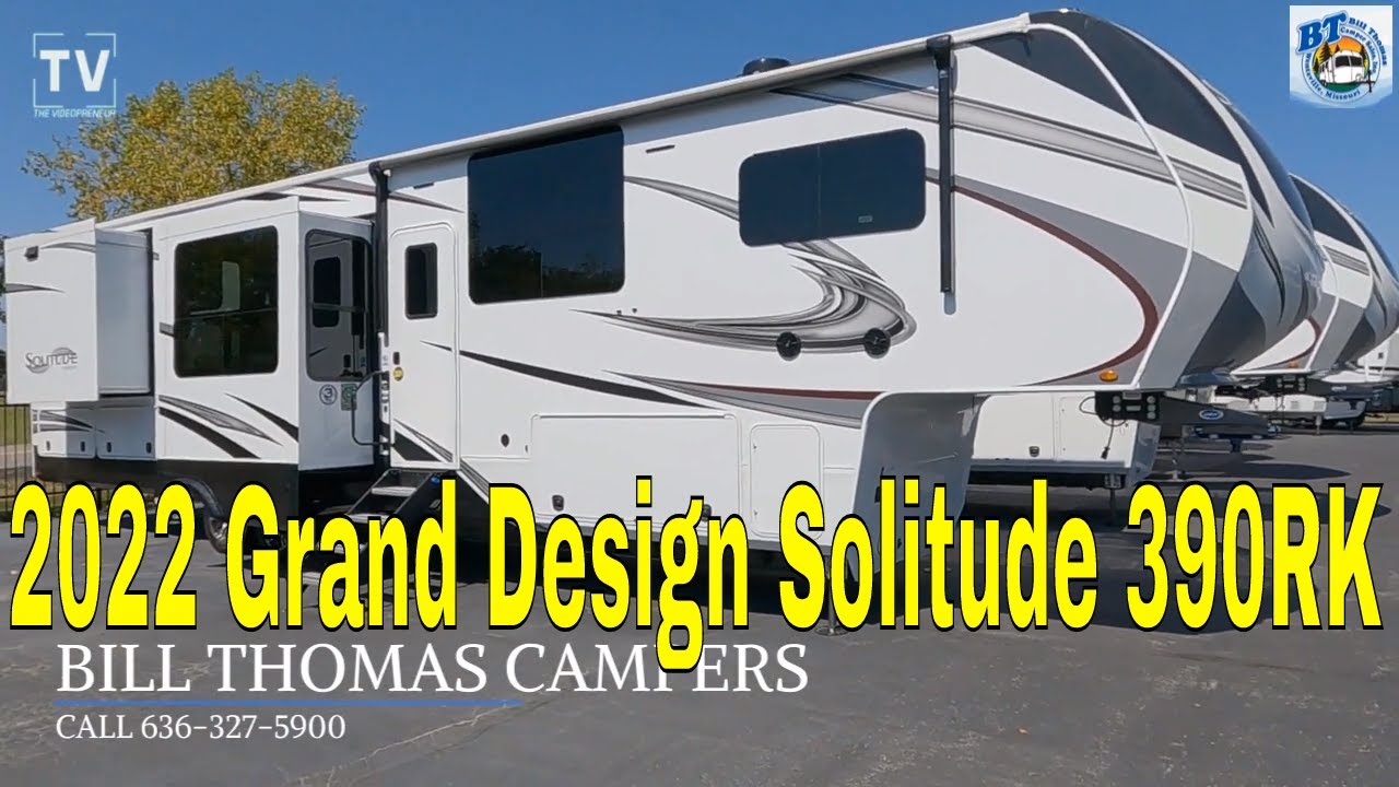 2022 Grand Design Solitude 390RK // Rear Kitchen // WOW