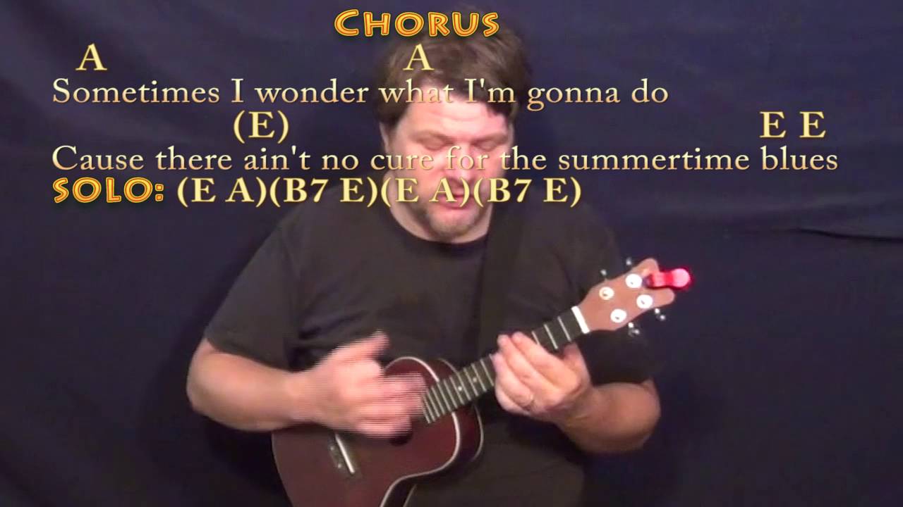 Summertime Blues (Eddie Cochran) Ukulele Cover Lesson with Chords/Lyrics