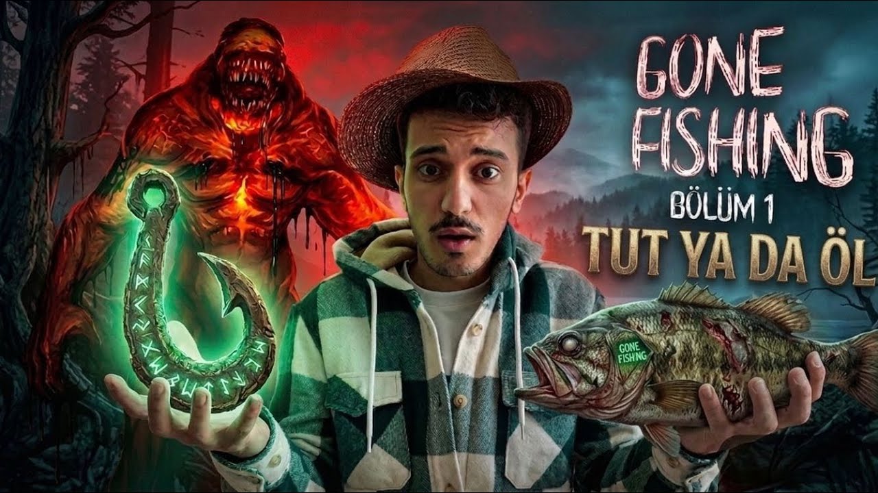 BALIKÇI OYUNU DEĞİL, YARATIK AVI OLMA OYUNU !? | GONE FISHING | BÖLÜM 1