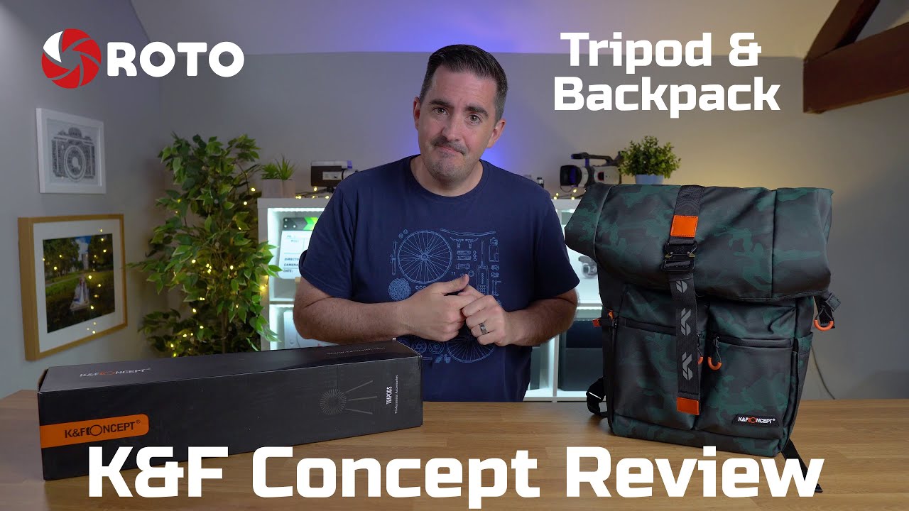 K&F Concept Backpack & Tripod Review - KF09.086 & KF13.096
