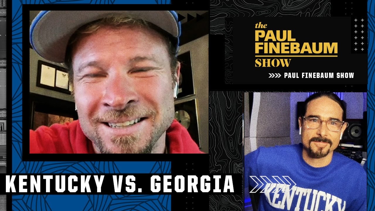 Backstreet Boys Kevin Richardson (Kentucky fan) and Brian Littrell (Georgia & UK) join Paul Finebaum