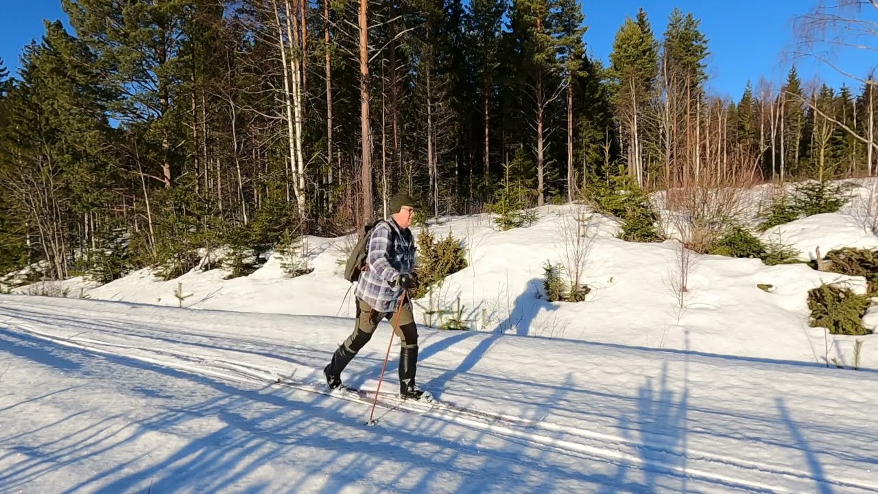 Nya stövlar och vargspår.