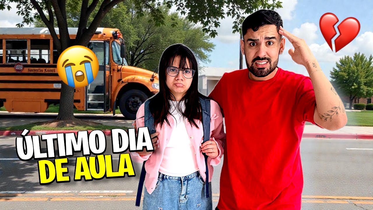 PIOR ÚLTIMO DIA DE AULA DA MINHA SOBRINHA! *ela reprovou?*