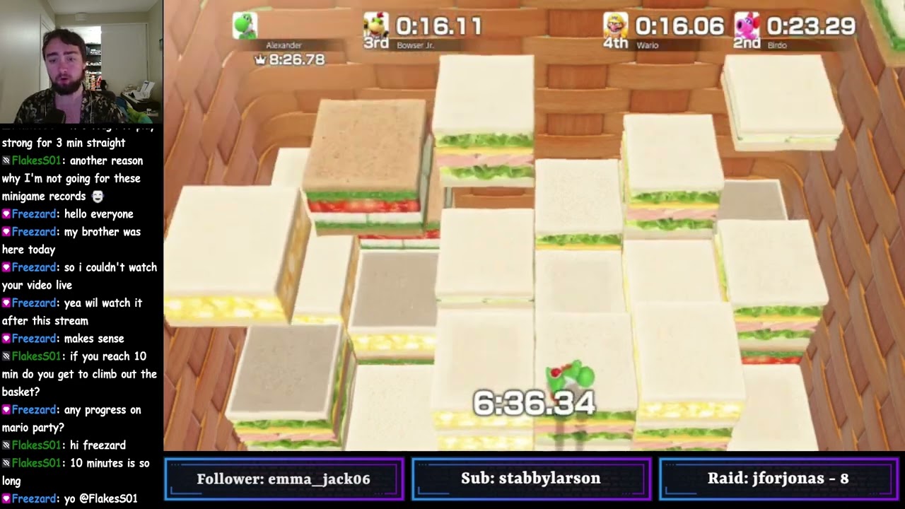 [World Record] Sandwiched in 9:59.99 - Super Mario Party Jamboree