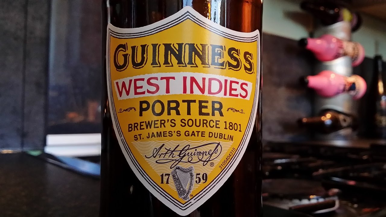 Guinness West Indies Porter 1801 | Обзор ирландского крафтового пива