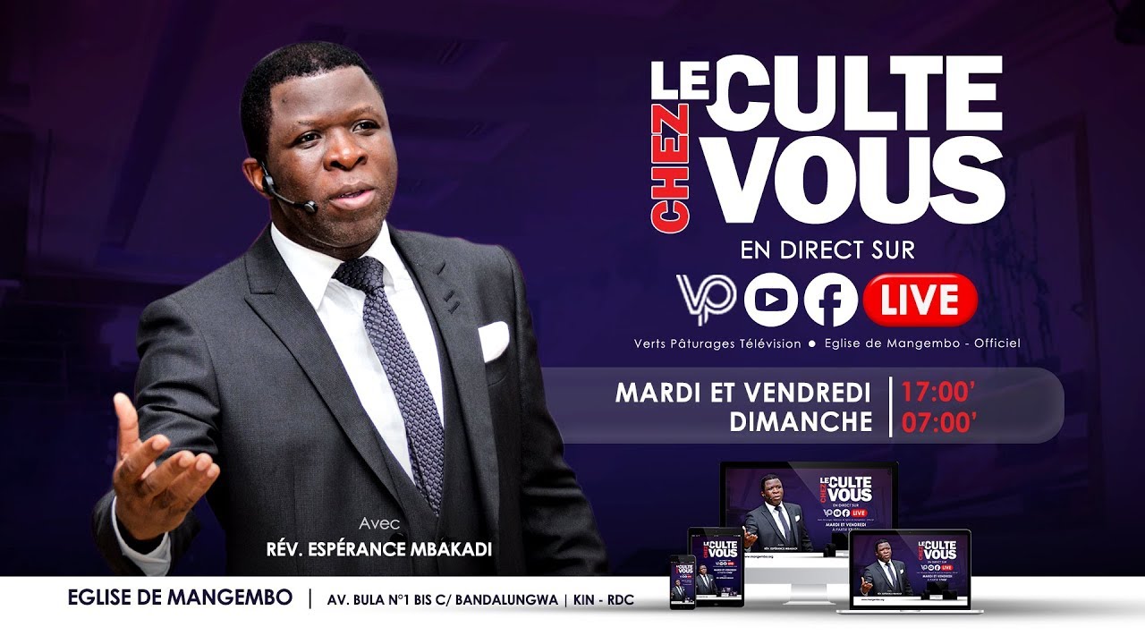 MYSTÈRE DE L’INIQUITÉ | REV. ESPÉRANCE MBAKADI | MARDI 22.05.2020