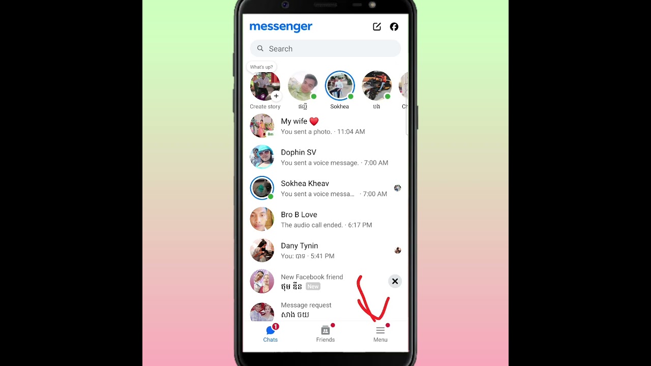 កន្លែងសំខាន់មួយក្នុង messenger មិនសូវមានអ្នកប្រើ | messenger  #facebook #youtube #howto