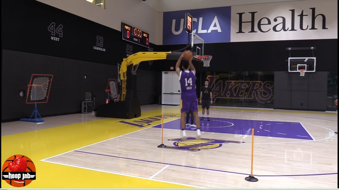 Lakers Practice Danny Green Shooting Workout. HoopJab NBA