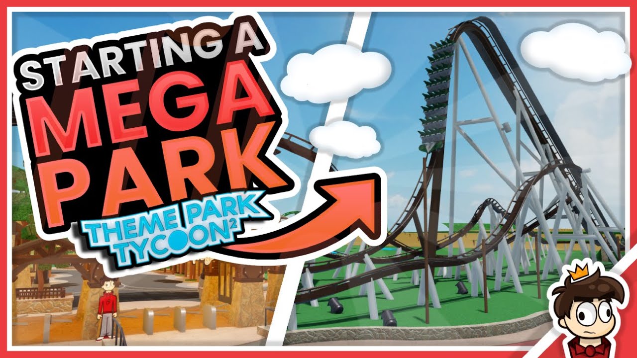 Starting a NEW MEGA PARK in Theme Park Tycoon 2!?