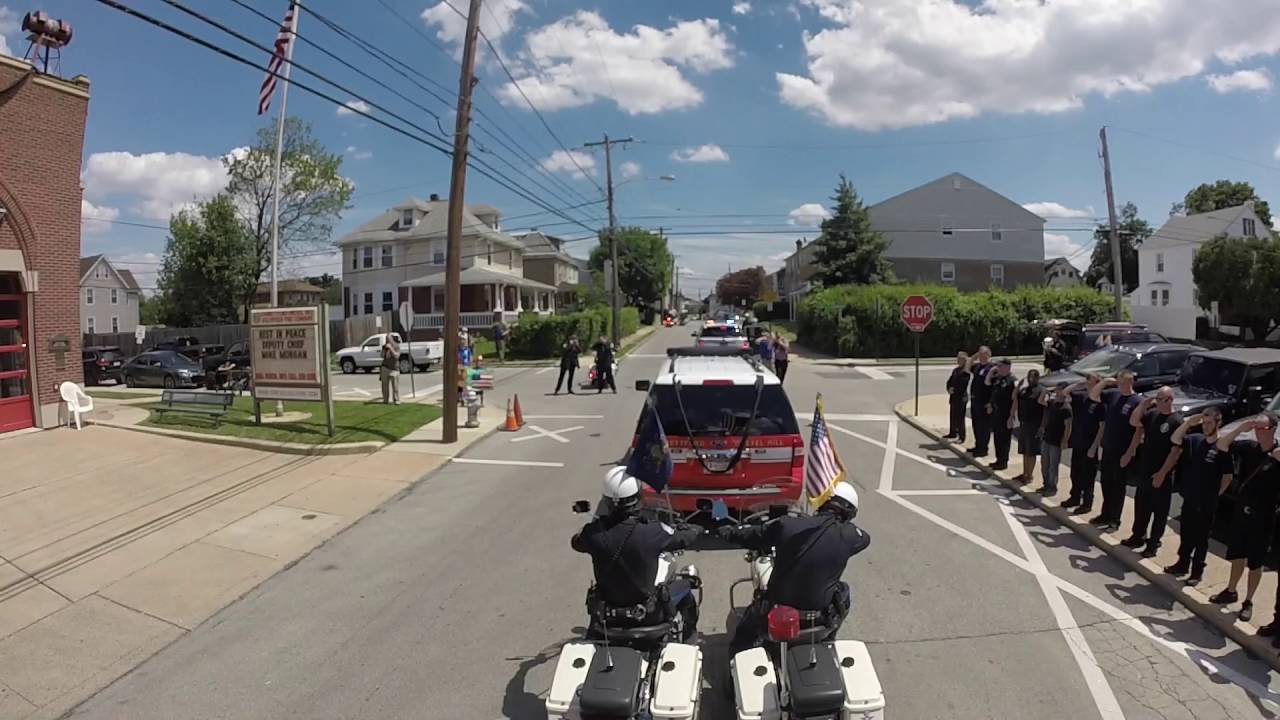 Mikes Final Ride Home...  Michael P. Morgan Deputy Chief, GDH Sta.20