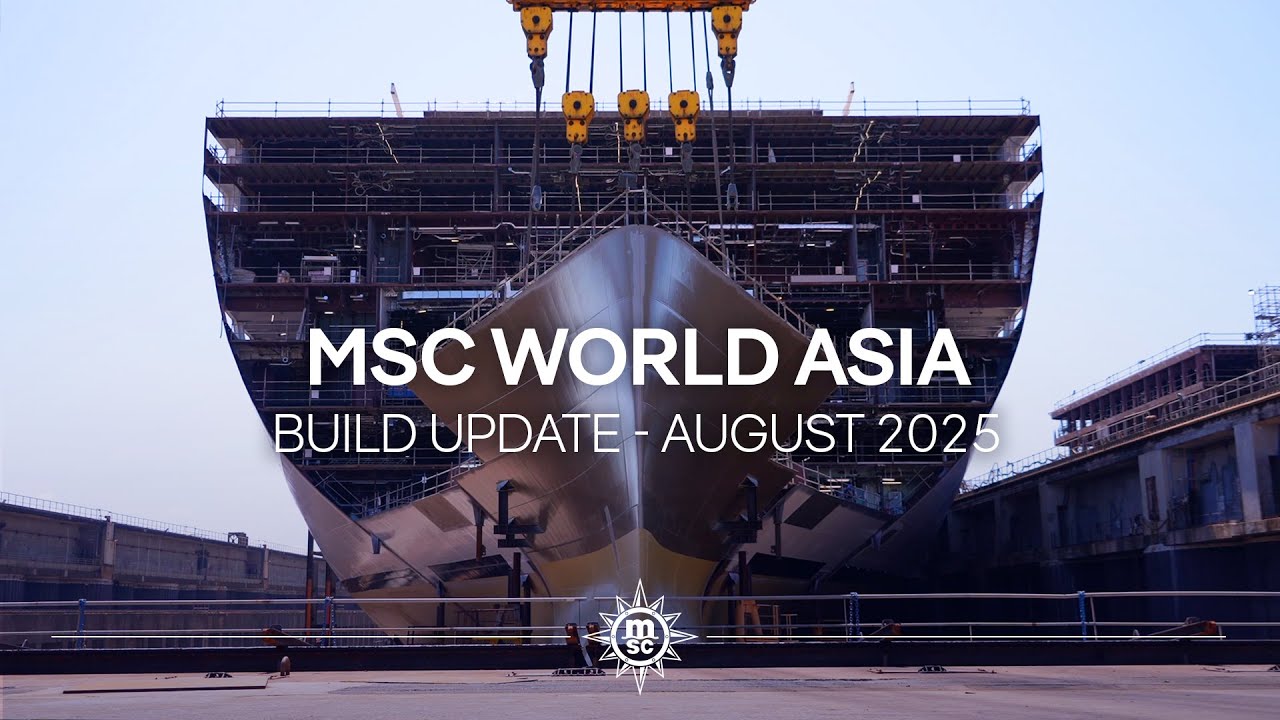 MSC World Asia Build Update - August 2025